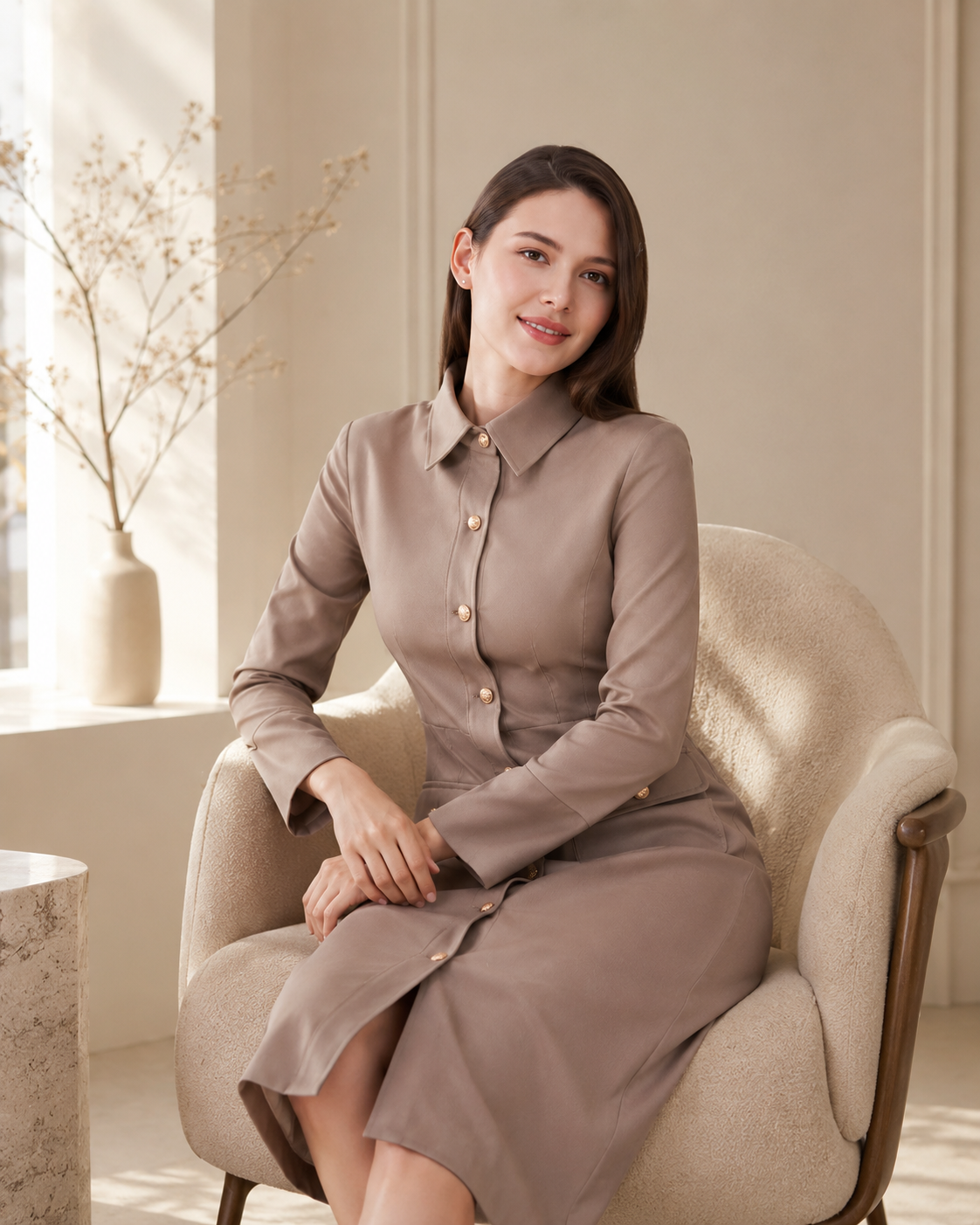 Timeless elegance. Feminine power.