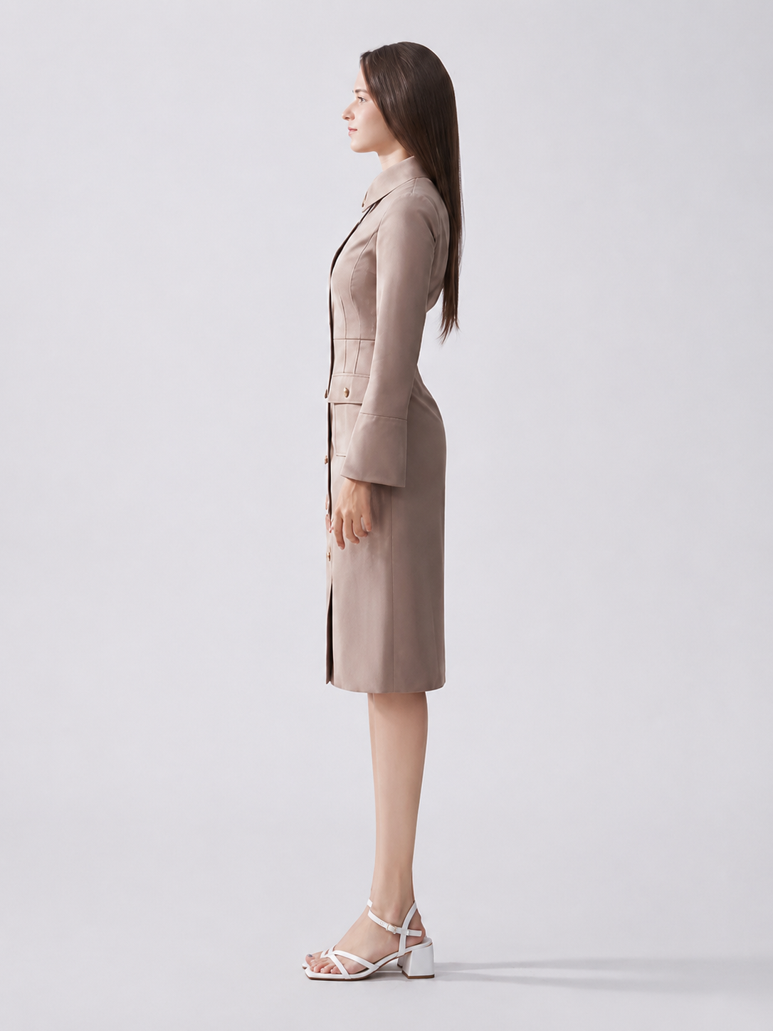 La Poupée Dress Etaupe